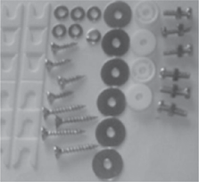 Sleek Chipboard Screw 4x50mm (Pack 100)