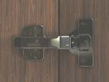 Hettich Onsys Hinge - 25 mm - 16 Crank with 4 hole mounting plate and cover caps