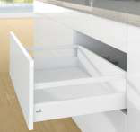 Hettich Finish : White — Lengthwise Railing, L - 450 mm - White 1