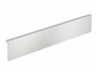 Hettich Drawer System — Design cape H101 mm L2000 mm stainless steel 1